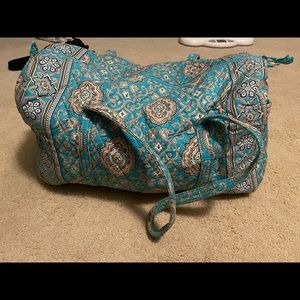 Vera Bradley Totally Turq Duffle Bag